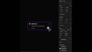 Responsive Notification Component in Figma