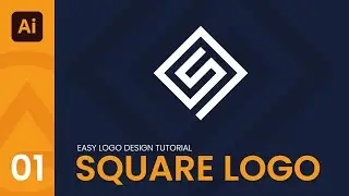 Professional Square Grid Logo Design in Adobe Illustrator | Logo#1