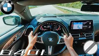 BMW 840i xDrive Cabrio | 333PS | 0-100km/h Acceleration + Driving | 4K POV