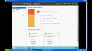 Server manager features and how to setup windows server 2012 R2