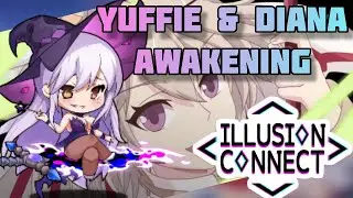 Illusion Connect Global - Getting Yuffie & Diana Awakened + Ming Summon