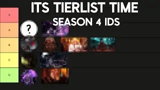 ITS TIME TO T-T-T-T-TIERLIST (SEASON 1 + SEASON 4 EGOS) PART 2