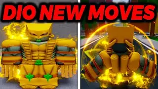 Dio New Moves Showcase In Roblox Realm Rampage