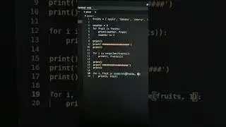 enumerate in python #codingtips #programming #python