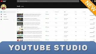 Обзор YouTube Studio (НОВАЯ Творческая студия) на YouTube