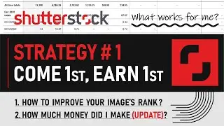 Shutterstock Strategy#1 | Case Study | Passive Income by selling Artwork as Shutterstock Contributor