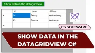 How to Show Data in Datagridview from SQL Server Database using c#