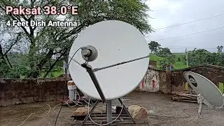 Paksat 1R at 38.0°E C-Band 4 Feet Dish Antenna