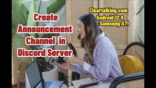 How to make an Announcement Channel on Discord? 