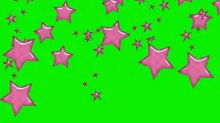 GREEN SCREEN stars overlay effects animations