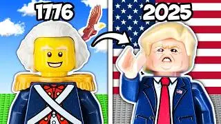 I remade AMERICAN HISTORY using LEGO...