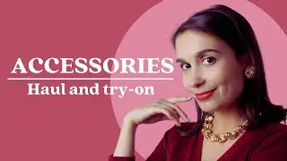 ACCESSORIES haul & try on | Zara, Mango & Vintage