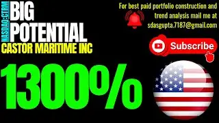 CASTOR MARITIME INC BIG POTENTIAL | CTRM STOCK NEWS