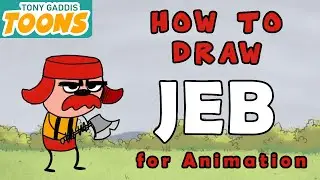 Animating in OpenToonz 14: How to Draw "Jeb"