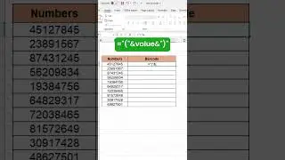 Create Your Own Barcode in Excel Easily! Excel Hack