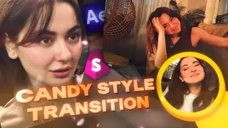 Candy Style Transition ✨ | Enhance Your Visuals | Adobe After Effects
