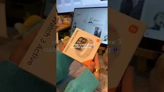 ✨️redmi watch 3 active aesthetic unboxing 