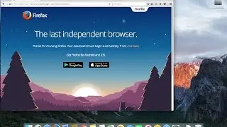 how to install Mozilla Firefox Free web browser on a mac