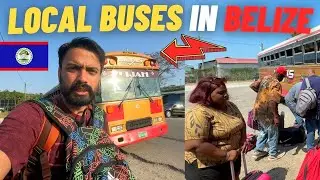 LOCAL Transport in Central AMERICA (BELIZE) 🇧🇿?