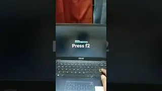 How to go to asus bios 