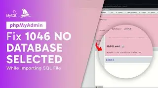 How to fix phpMyAdmin error 