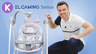 Шезлонг-качель El Camino Sensa. Видео обзор шезлонг / качалка / укачивающий центр для новорожденного