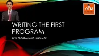 Writing First Program in Java