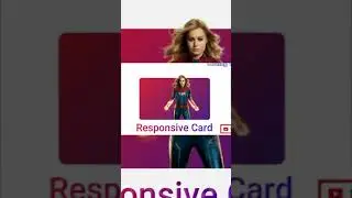 Responsive Card Animation using Css | codingwithfun | 