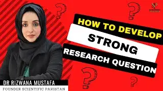 How to Develop A  STRONG Research Question ( 3 Steps Formula) | Urdu/Hindi