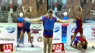 Ivan Denisov @ Open military cup (kettlebell sport) | The best biathlon total | Chelyabinsk, 2013