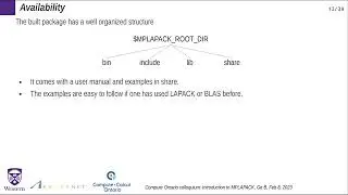 An introduction to MPLAPACK, a multi-precision linear algebra library