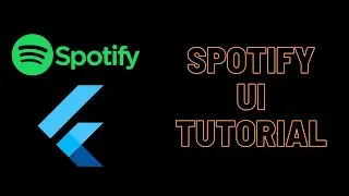 SPOTIFY UI TUTORIAL || FULL COURSE || JOOKATE'S FLUTTER