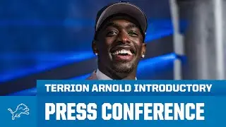 Terrion Arnold full introductory press conference | 2024 