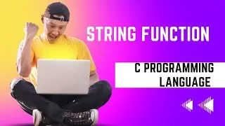 String function in C Programming language in //Trubo C++//@educationzone4055