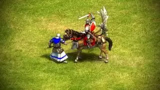 How Many Hussars Do You Need to Kill a Halberdier? | AoE II: Definitive Edition