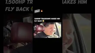 1500HP TRACKHAWK MAKES KID FLY BACK