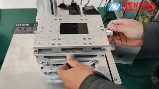 Free tutorial - How to use the manual 3D working platform of laser marking machine?