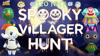 Spooky Villager Hunt for Kiki!!! - Animal Crossing: New Horizons