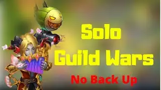 Rambard | Solo Guild Wars | No Back Up | Castle Clash
