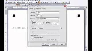 Creating A Check-mark Field In Scannable Office