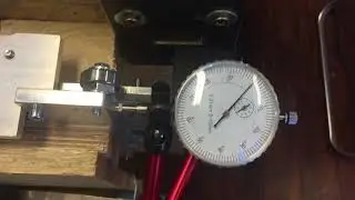 Fabricatable machines - Roller axis - Backlash test 2/2