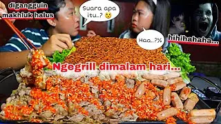 SERAM & HOROR ‼️ NGEGRILL DIMALAM HARI DIGANGGUIN SUARA KETAWA ANAK KECIL👻😱