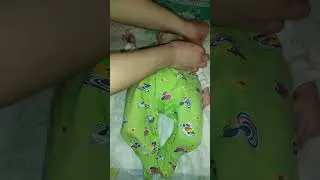 Переодевание реборна перед сном 