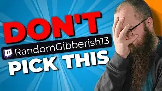 The BEST Way to Pick a Username for Twitch - [2024 Update!]