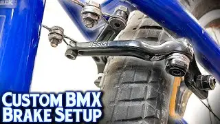 My CUSTOM Kink Desist BMX Brake Setup!