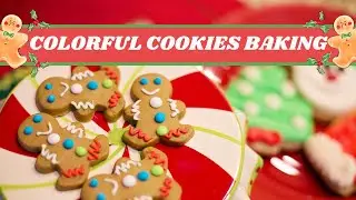 The Best Colorful Cookies - From Dough to Finishing. #cokies #baking #cooking