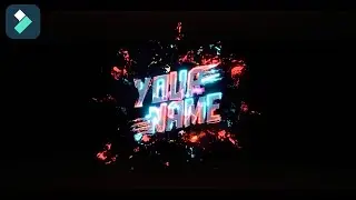 Energetic Neon Logo Reveal || Free - Filmora Tutorial