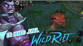 Wild Rift DR MUNDO JUNGL Gameplay Builds and Runes