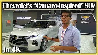 2019 - 2021 Chevy Blazer First Look (DETAILED) | Quick New SUV Review at the 2018 MIAS | In 4K UHD!