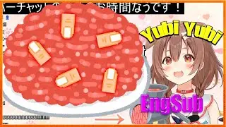 【Hololive】Inugami Korone cooks up Yubiburg【ENG SUB】